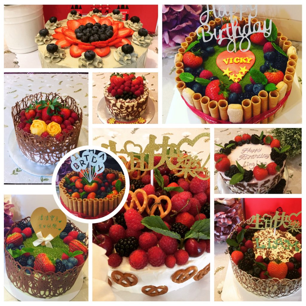 Fruits Topping Design 水果装饰蛋糕